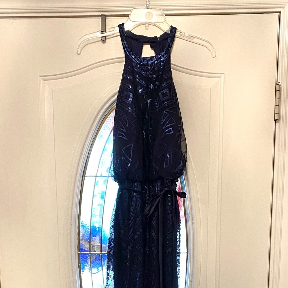 Navy Blue MoriLee dress